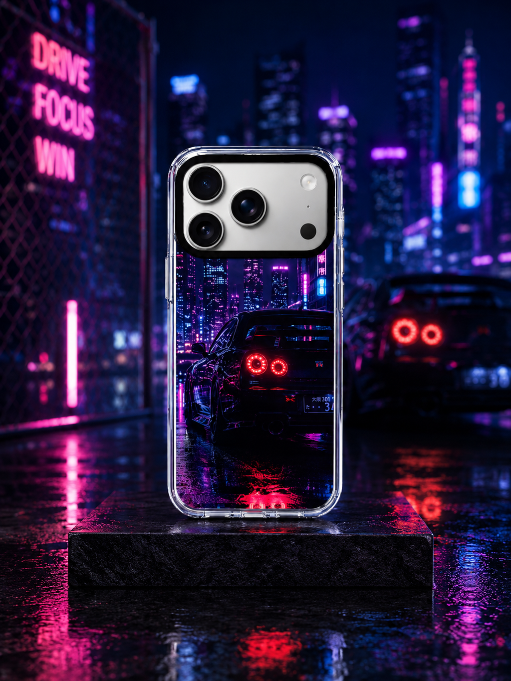 Street Machine iPhone Clear Case